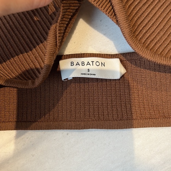 Aritzia Brown Ribbed Top - Picture 2 of 2